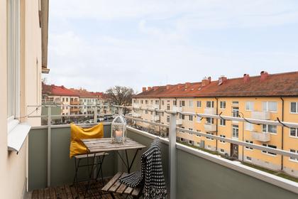 Balkong eller utsiktsbild