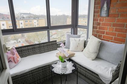 Balkong eller utsiktsbild