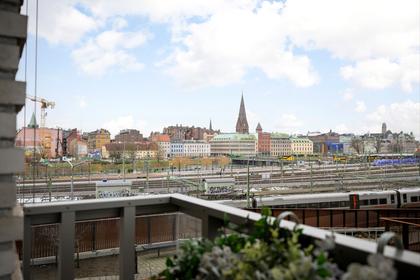 Balkong eller utsiktsbild