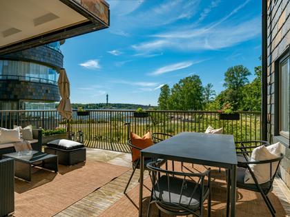 Balkong eller utsiktsbild