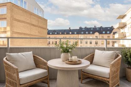 Balkong eller utsiktsbild