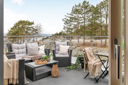 Balkong eller utsiktsbild