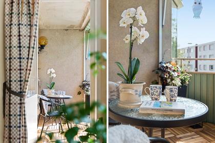 Balkong eller utsiktsbild