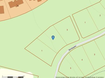 Illustrerad karta över fastigheten eller området