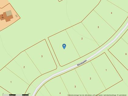 Illustrerad karta över fastigheten eller området