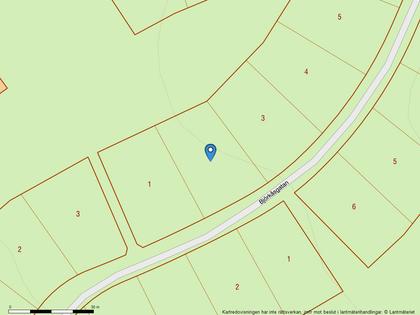 Illustrerad karta över fastigheten eller området