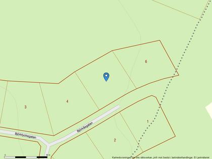 Illustrerad karta över fastigheten eller området