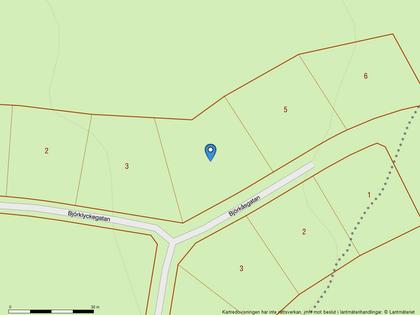 Illustrerad karta över fastigheten eller området