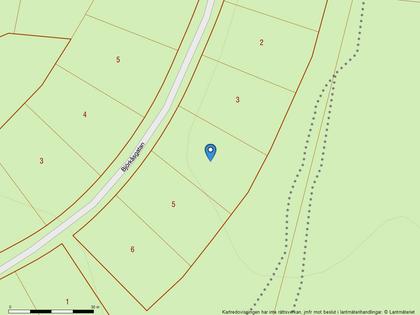 Illustrerad karta över fastigheten eller området