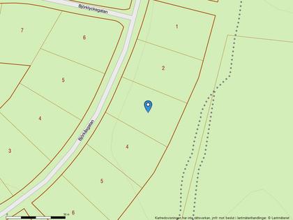 Illustrerad karta över fastigheten eller området