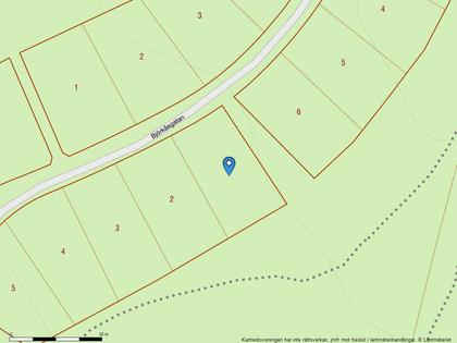 Illustrerad karta över fastigheten eller området