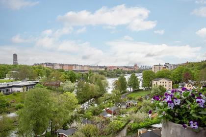 Balkong eller utsiktsbild