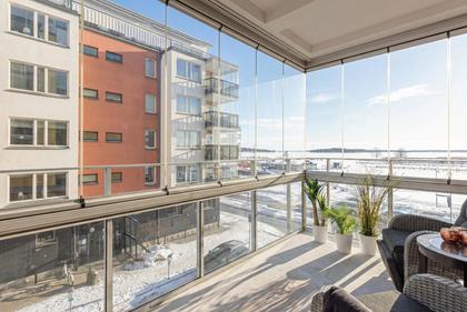 Balkong eller utsiktsbild