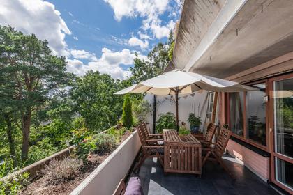 Balkong eller utsiktsbild