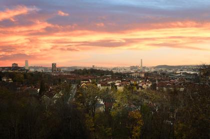 Balkong eller utsiktsbild