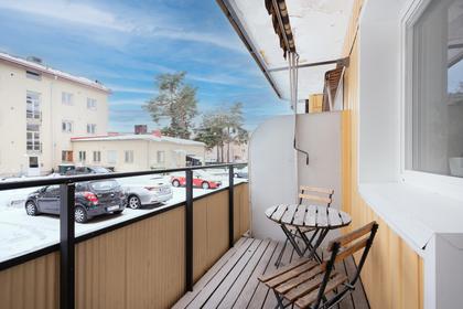 Balkong eller utsiktsbild