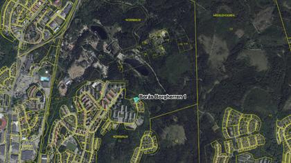 Illustrerad karta över fastigheten eller området