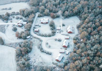 Illustrerad karta över fastigheten eller området