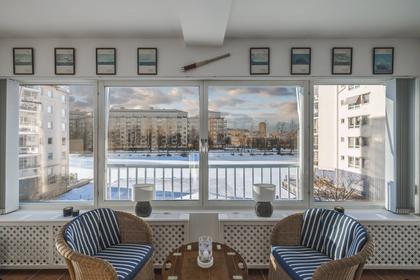 Balkong eller utsiktsbild