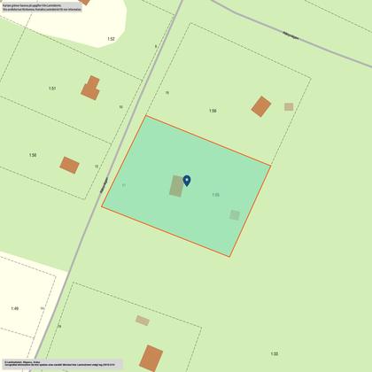Illustrerad karta över fastigheten eller området