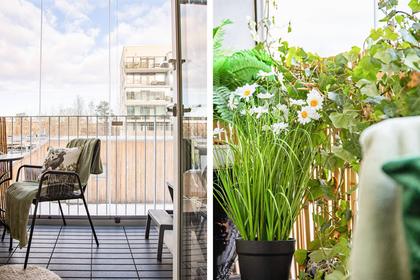 Balkong eller utsiktsbild