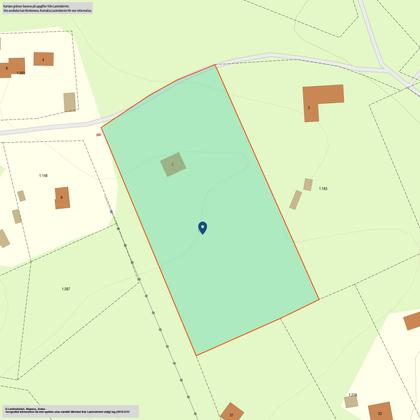 Illustrerad karta över fastigheten eller området