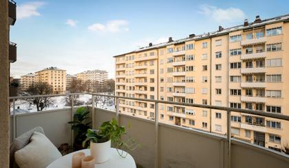 Balkong eller utsiktsbild