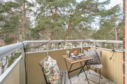 Balkong eller utsiktsbild