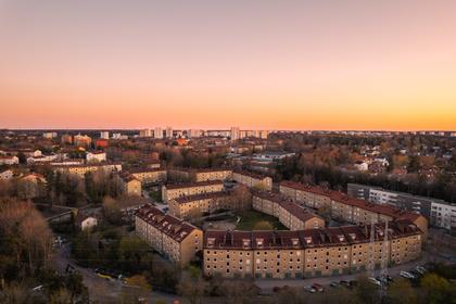 Balkong eller utsiktsbild