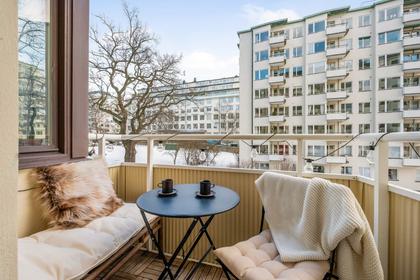 Balkong eller utsiktsbild