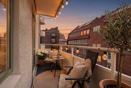 Balkong eller utsiktsbild