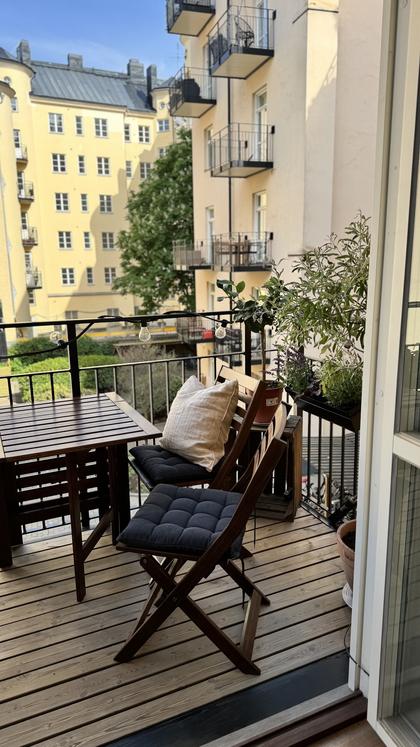 Balkong eller utsiktsbild