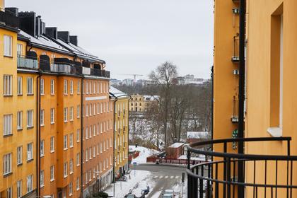 Balkong eller utsiktsbild