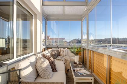 Balkong eller utsiktsbild