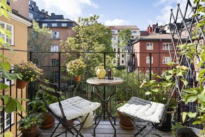 Balkong eller utsiktsbild