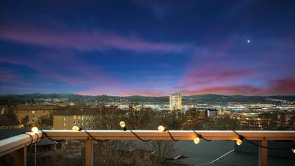 Balkong eller utsiktsbild