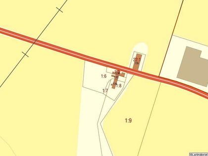 Illustrerad karta över fastigheten eller området