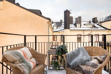 Balkong eller utsiktsbild