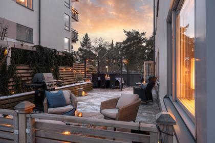 Balkong eller utsiktsbild