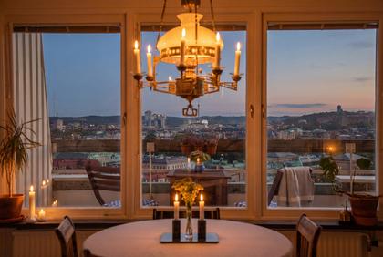 Balkong eller utsiktsbild