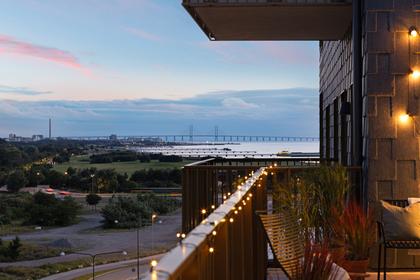 Balkong eller utsiktsbild