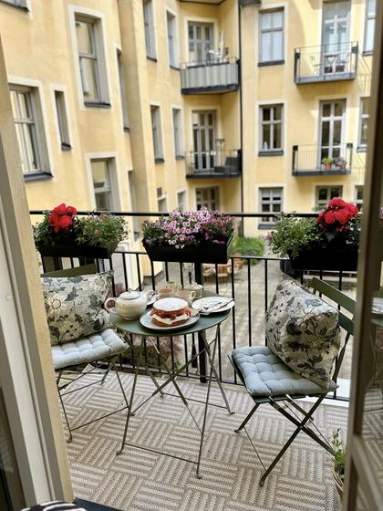 Balkong eller utsiktsbild