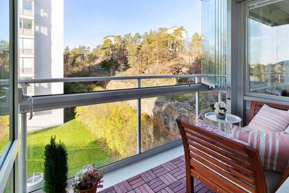 Balkong eller utsiktsbild