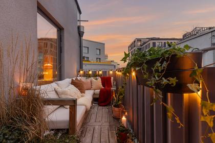 Balkong eller utsiktsbild