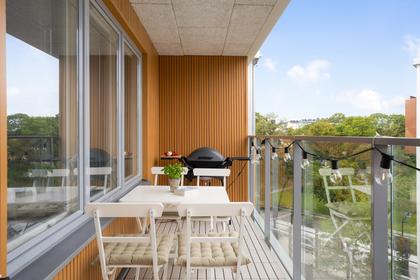 Balkong eller utsiktsbild