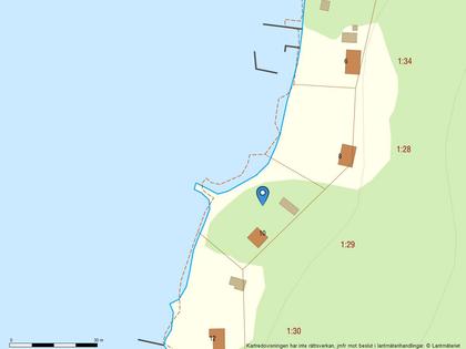 Illustrerad karta över fastigheten eller området