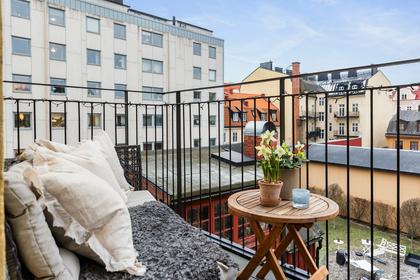 Balkong eller utsiktsbild