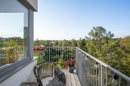 Balkong eller utsiktsbild