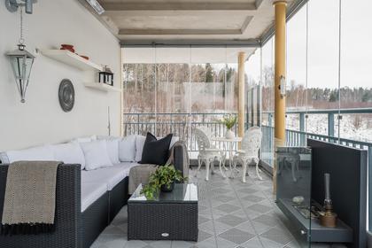 Balkong eller utsiktsbild