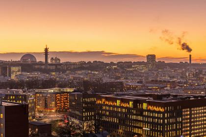 Balkong eller utsiktsbild